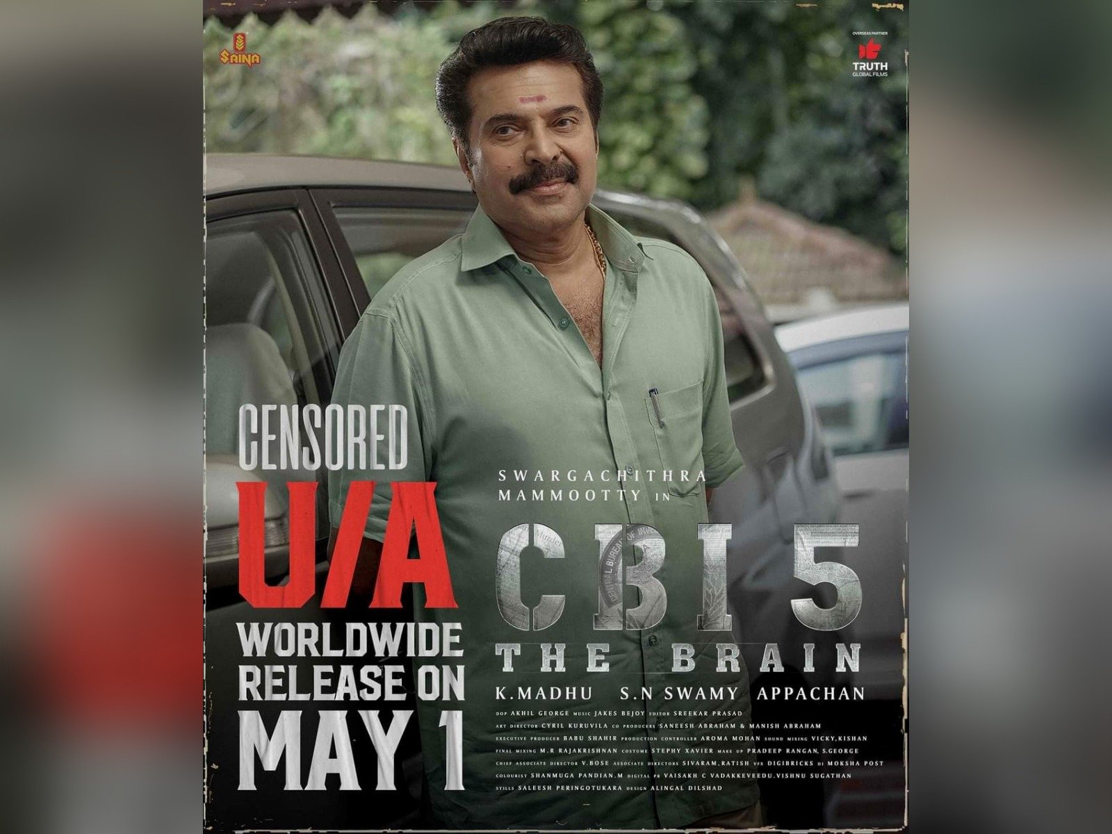 *CBI 5 THE BRAIN* Releasing on May1st,2022