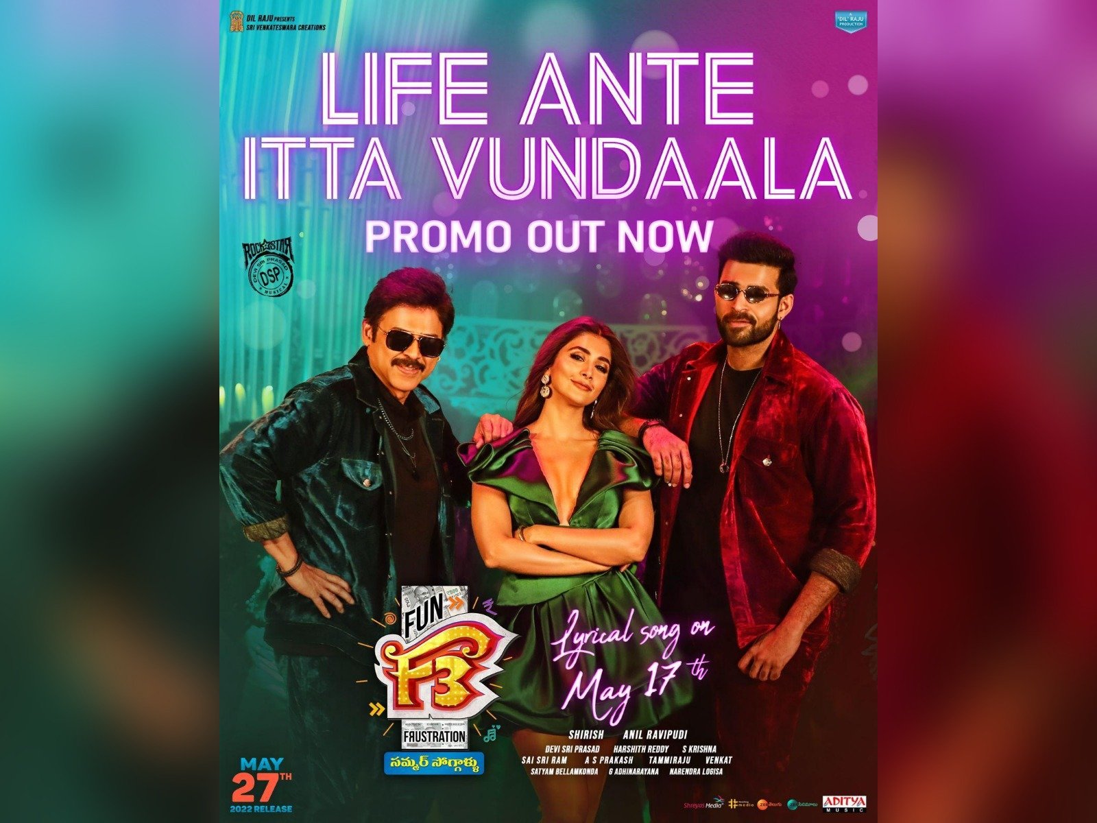 Promo Of Life Ante Itla Vundaalaa From F3 Featuring Pooja Hegde is out