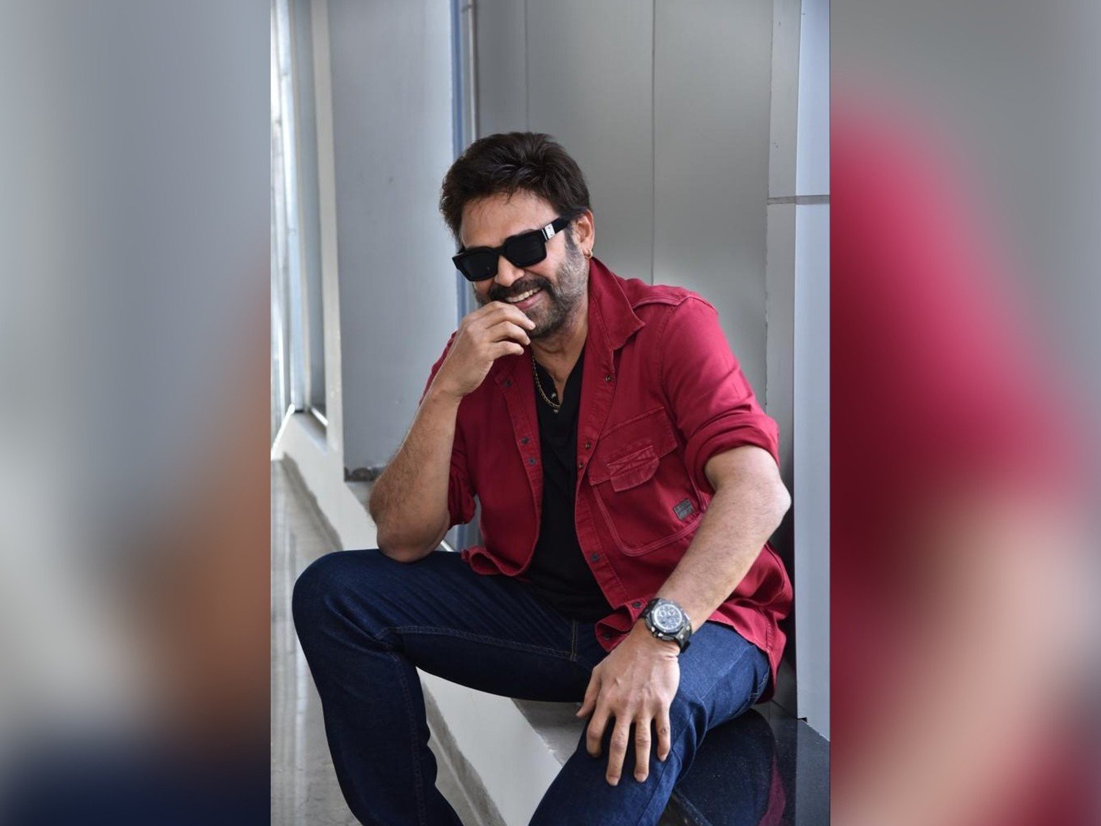Victory Venkatesh Interaction With Media about f3