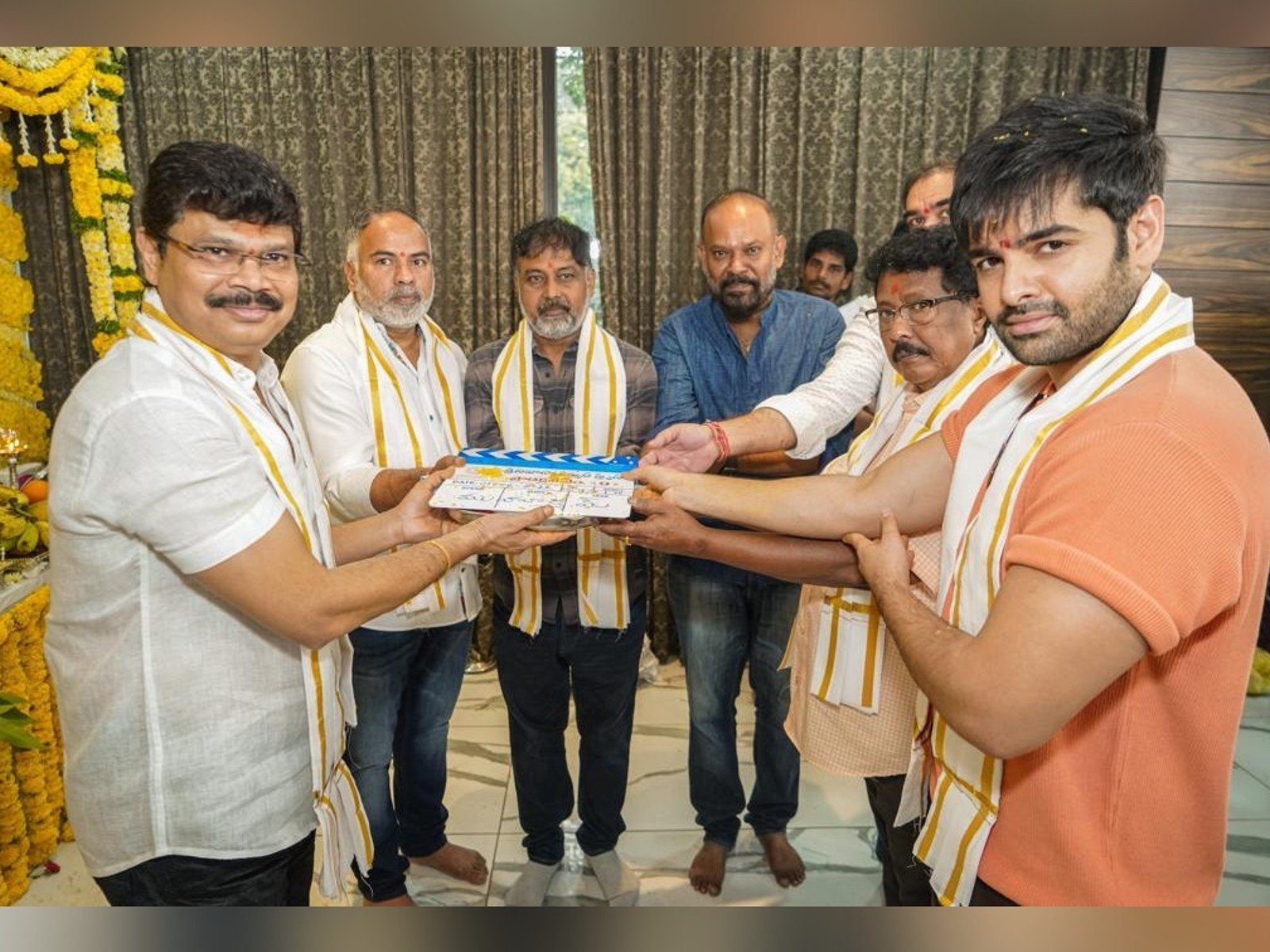 The Massive Combo BoyapatiRAPO film launched with Pooja ceremony