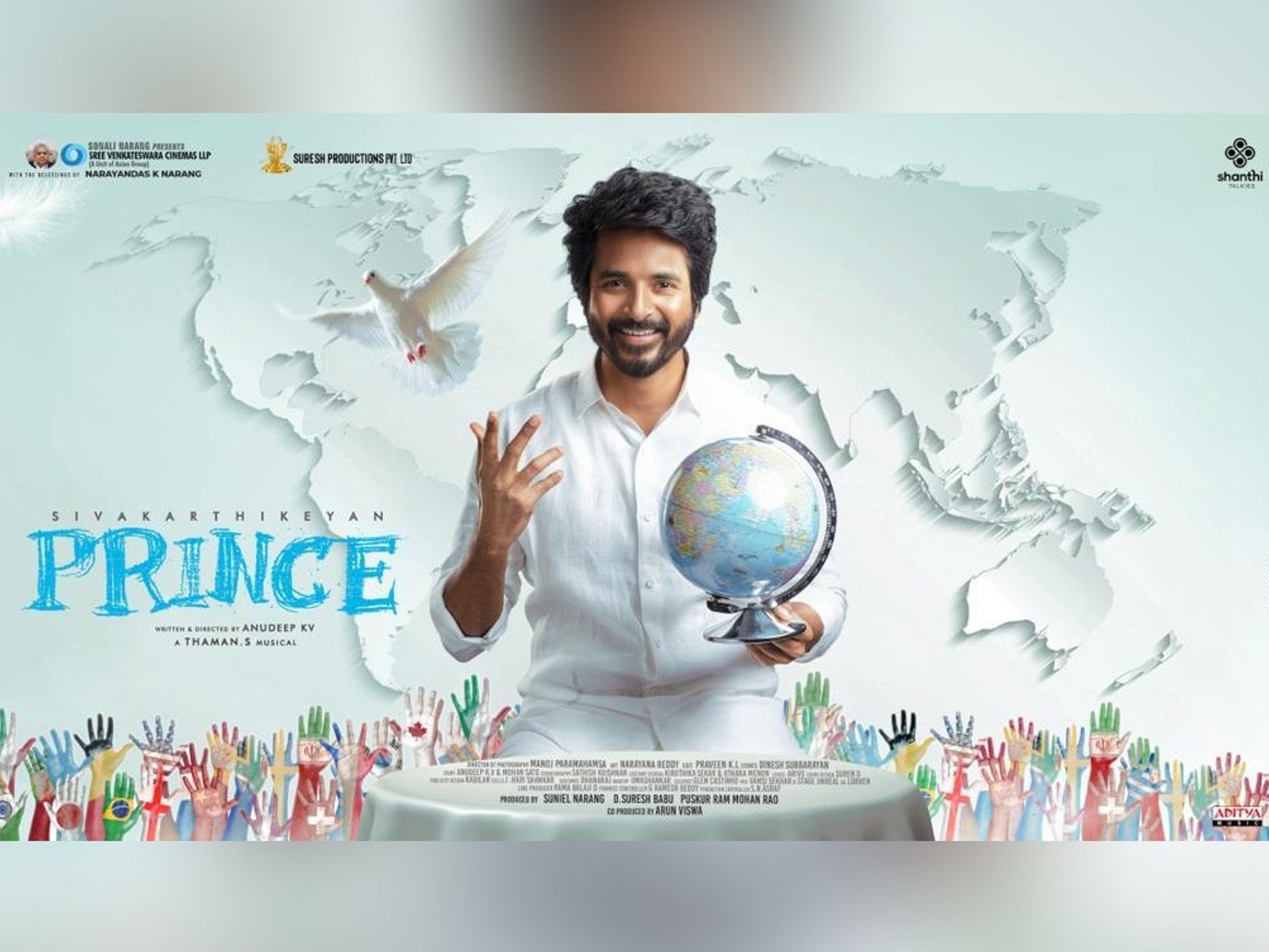 Sivakarthikeyan's Prince First Look Unveiled