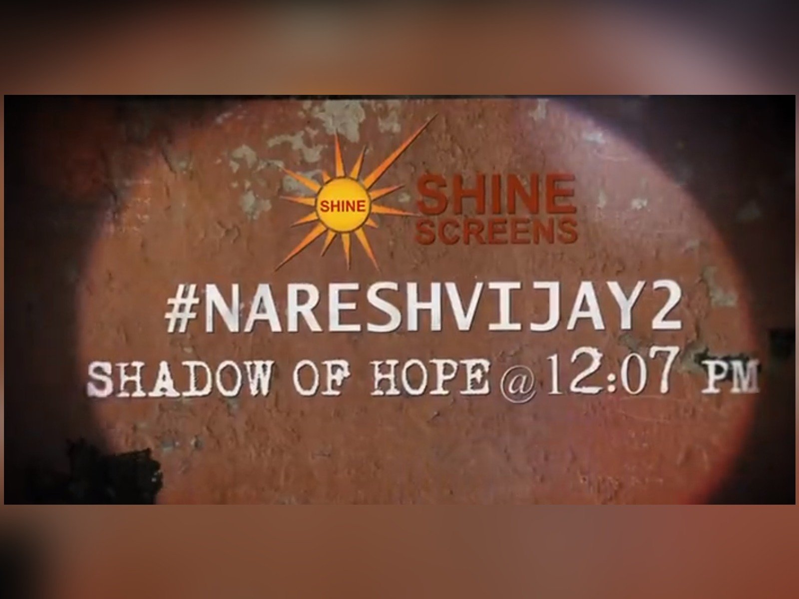 Allari Naresh, Vijay Kanakamedala, Shine Screens Production No 5 Announced