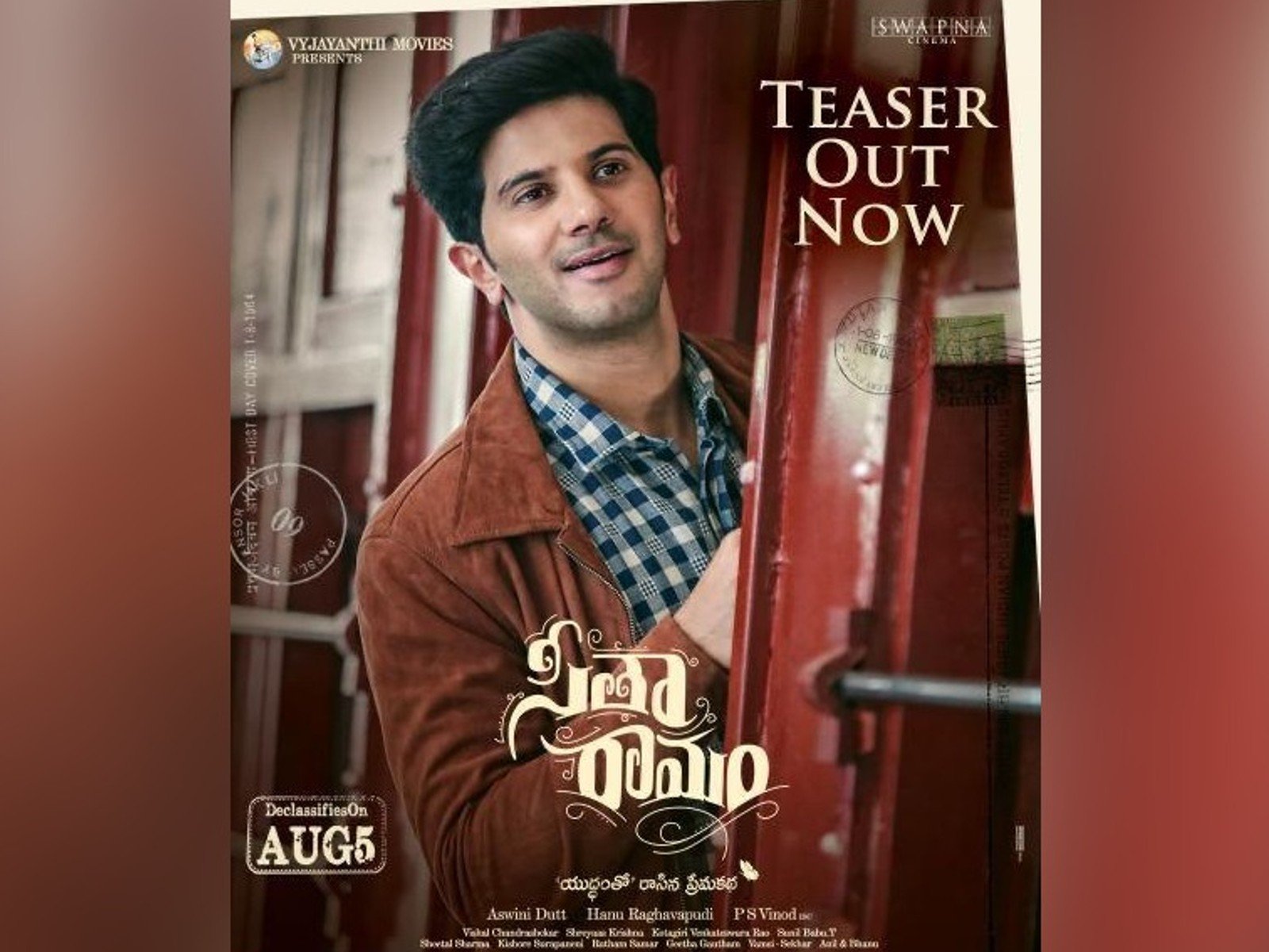 Sita Ramam Teaser Out