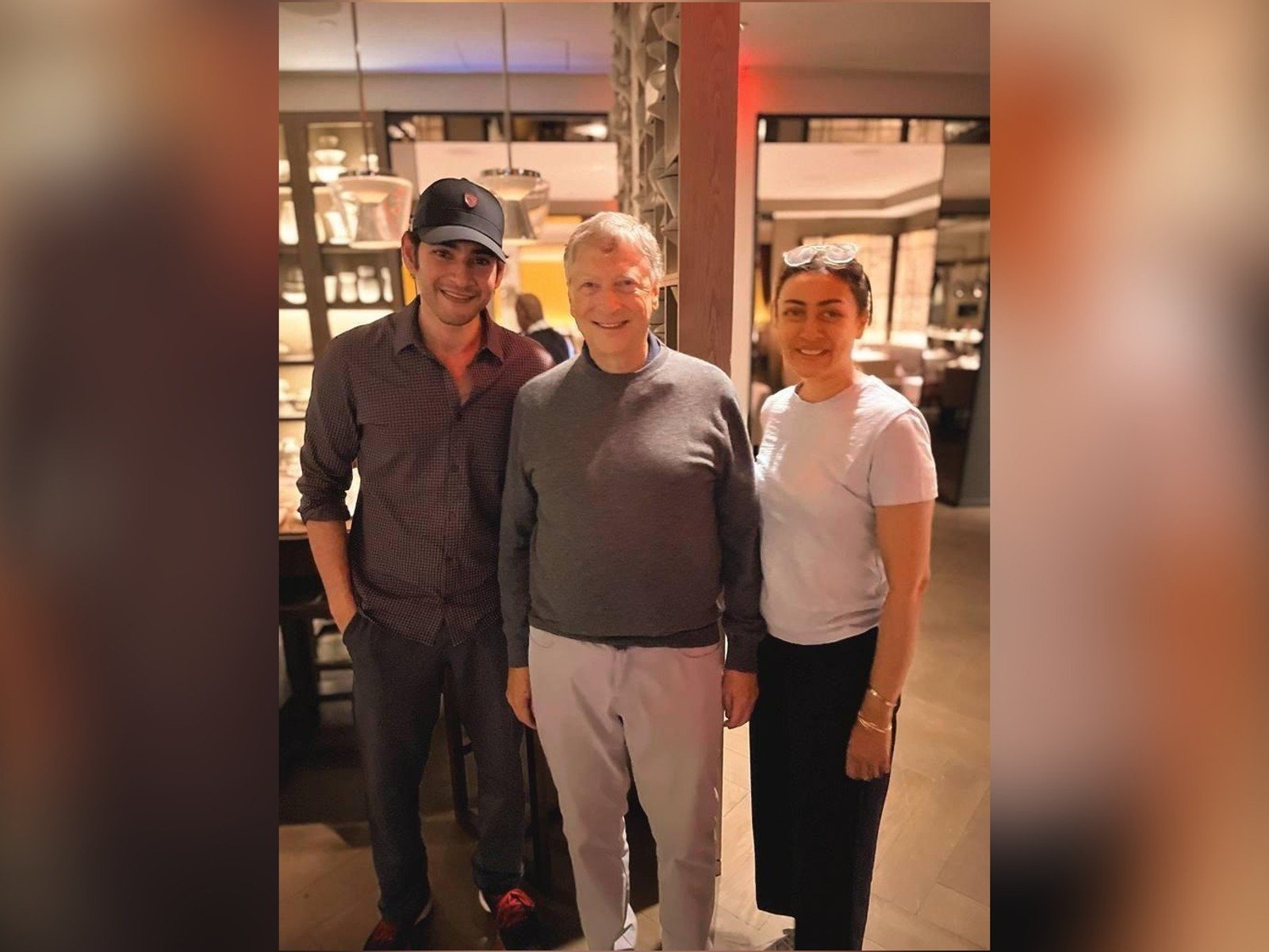 Superstar Mahesh Babu Meets The Legendary Bill Gates In The USA