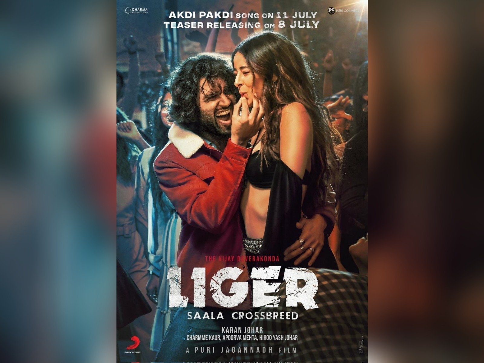 Akdi Pakdi Song From LIGER (Saala Crossbreed) On July 11th