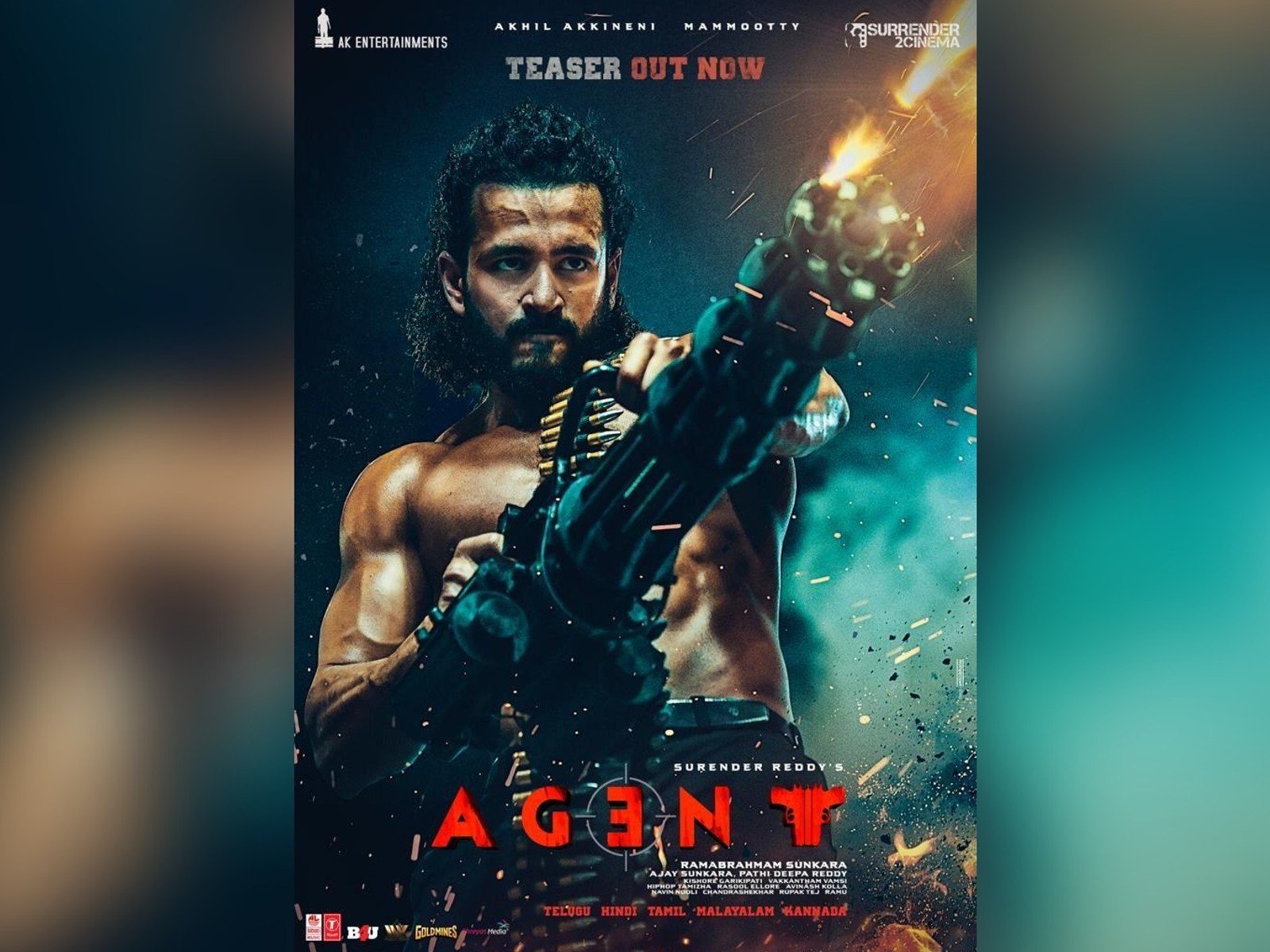 Akhil Akkinen‘s Agent’s Slick, Stylish And Action-packed Teaser Unveiled