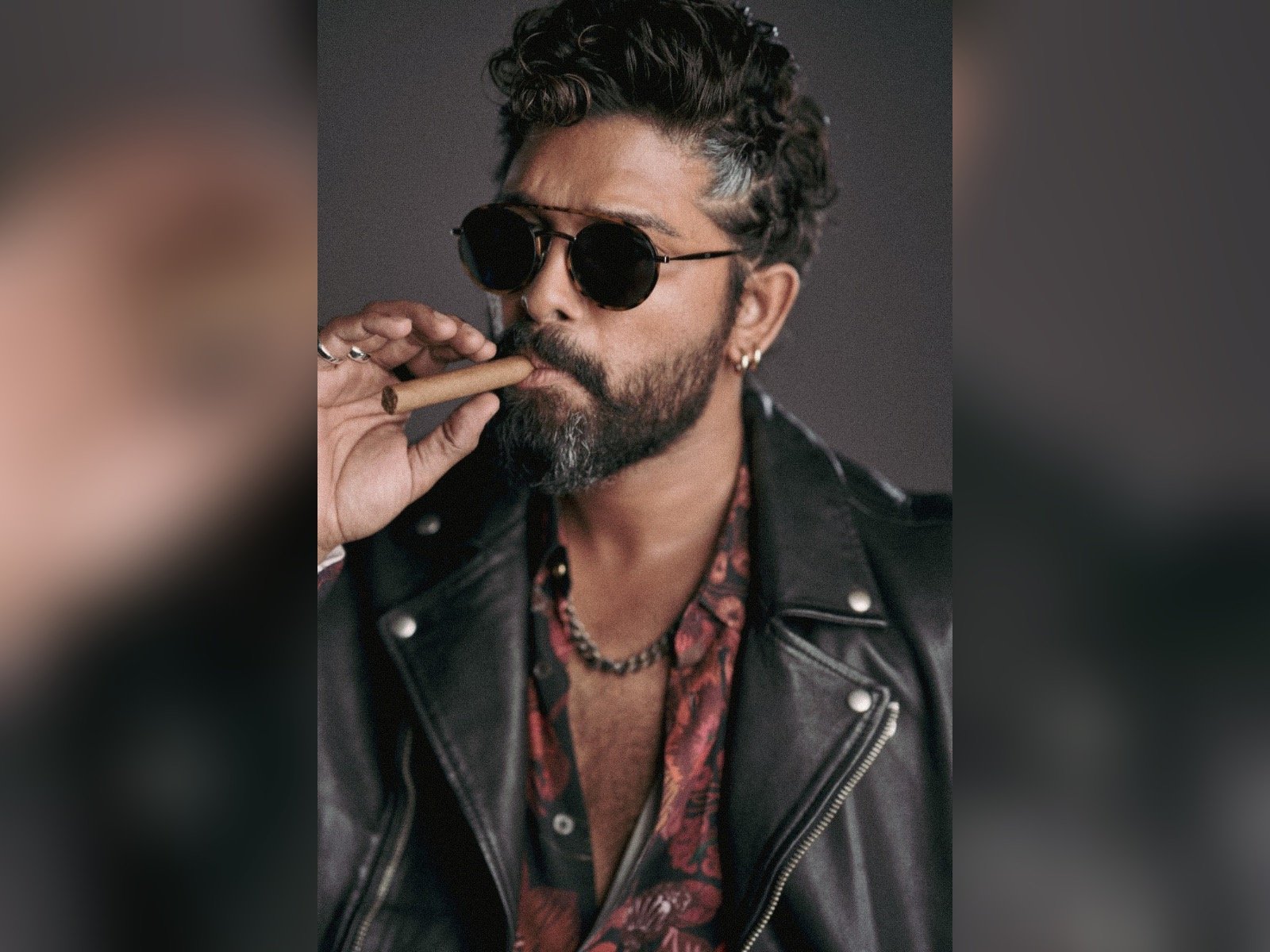 Allu Arjun's new look with a cigar goes viral