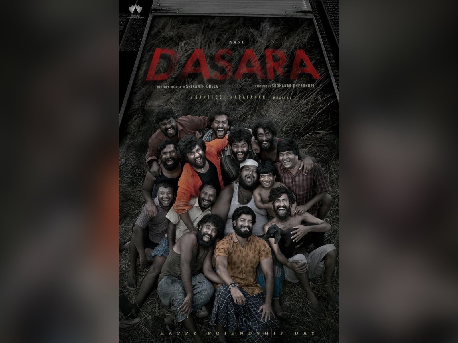 Friendships Day Special Poster From Nani‘S Dasara Released
