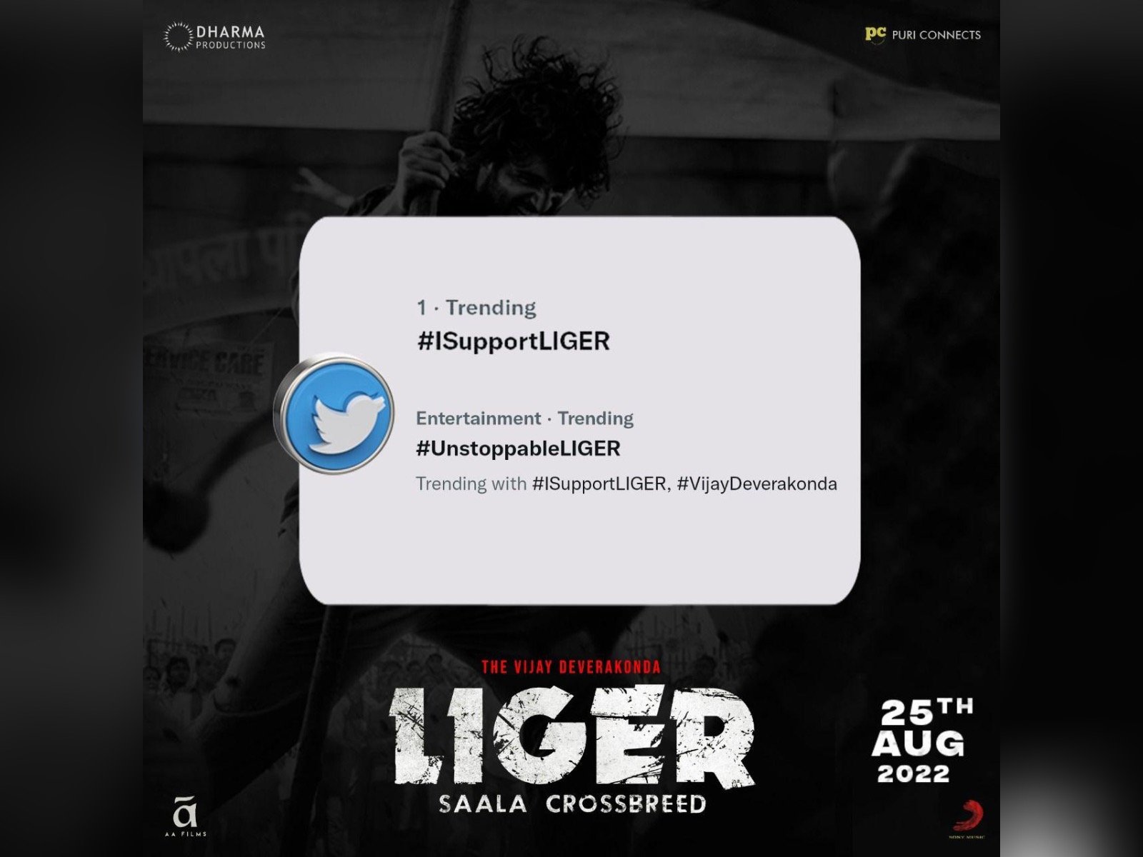Twitterati Support The Vijay Deverakonda’s Liger With The Hashtag #ISupportLiger And Call Him A Self-made Star