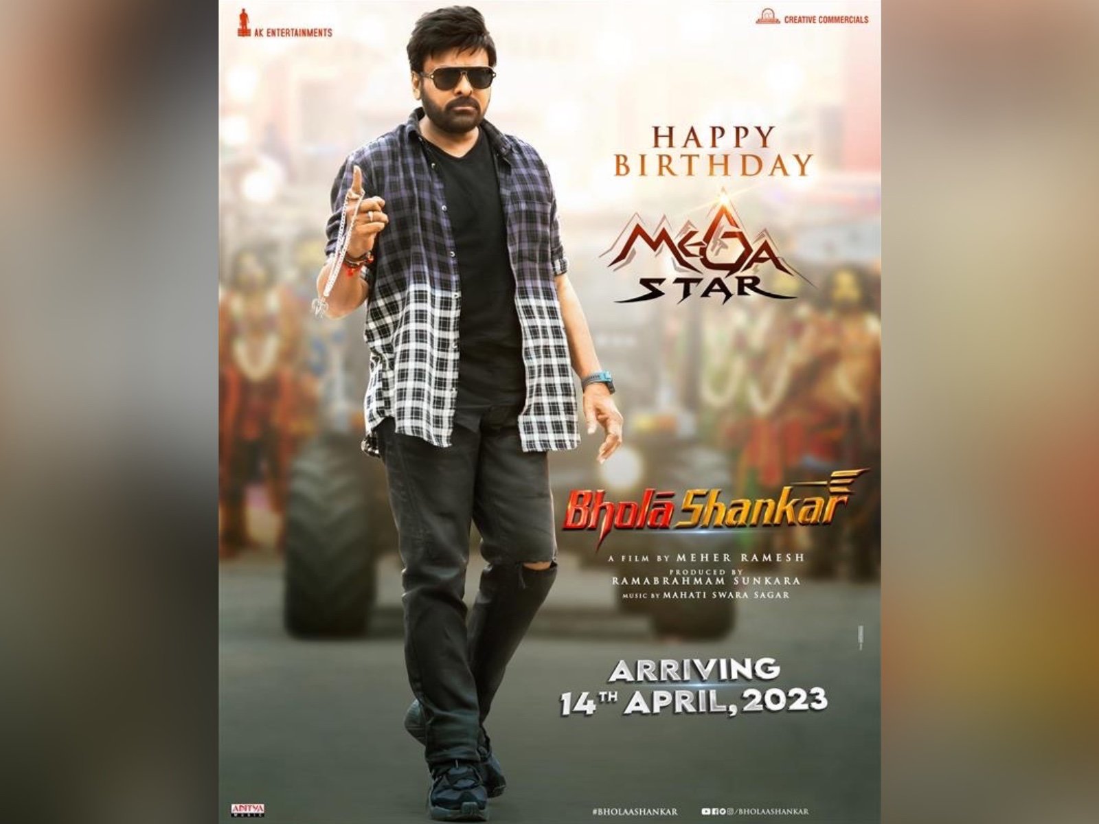 Bholaa Shankar Arriving On April 14th, 2023