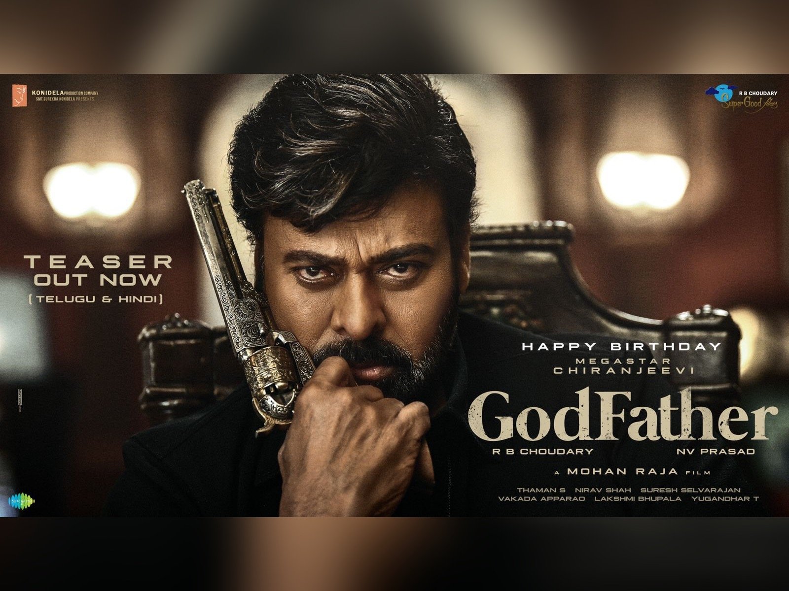 Godfather Teaser Unveiled In Telugu & Hindi