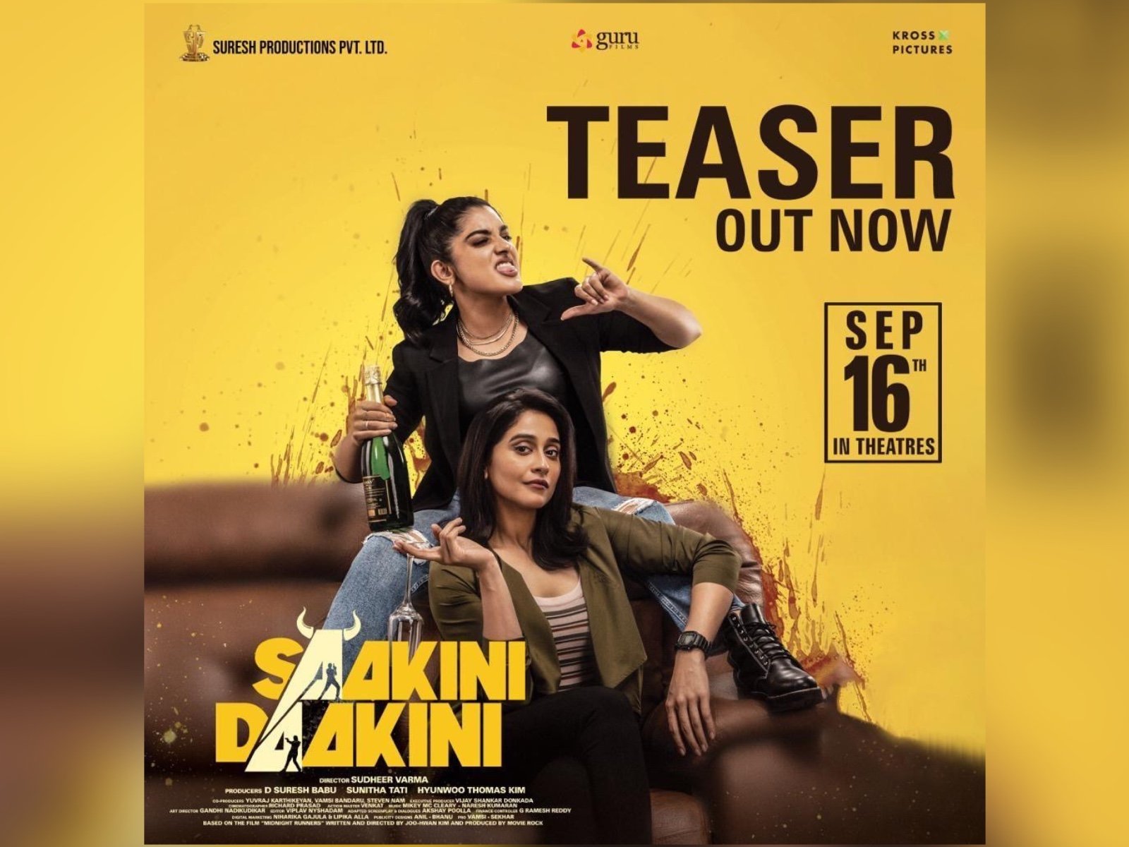 Saakini Daakini Teaser Unleashed