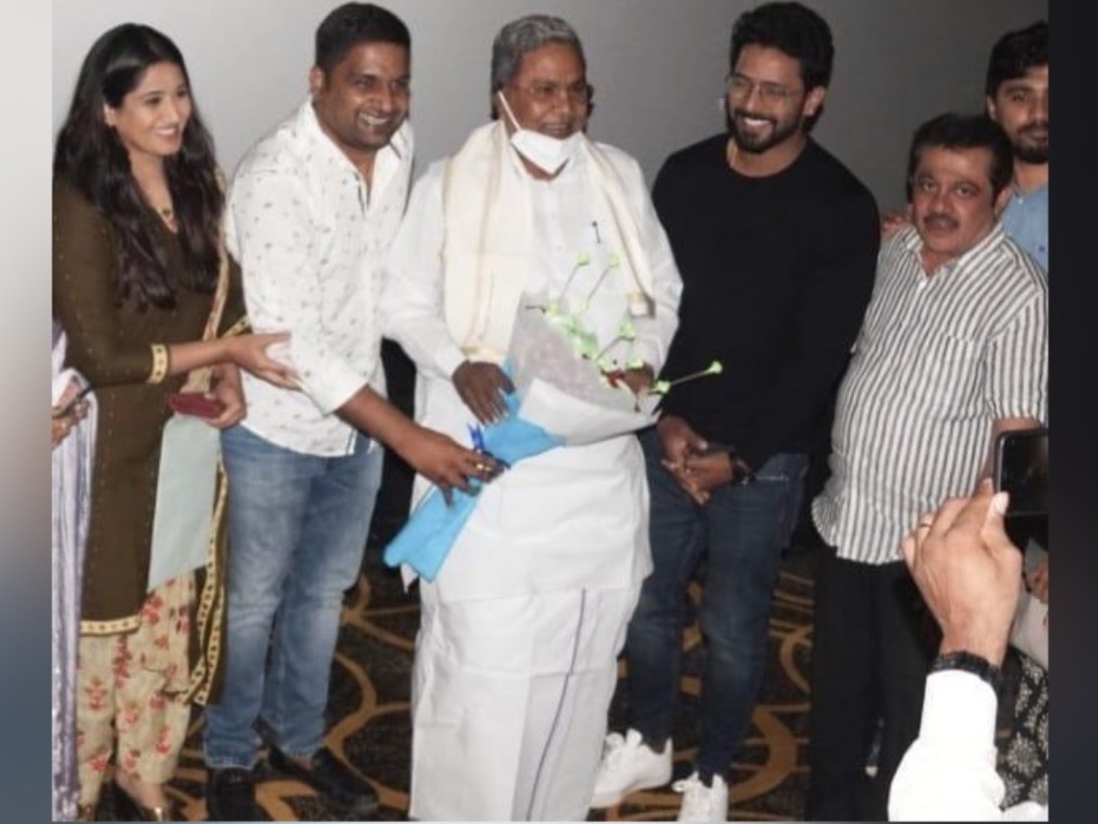 Congress leader Siddaramaiah appreciated Dollu, the national award winning film
