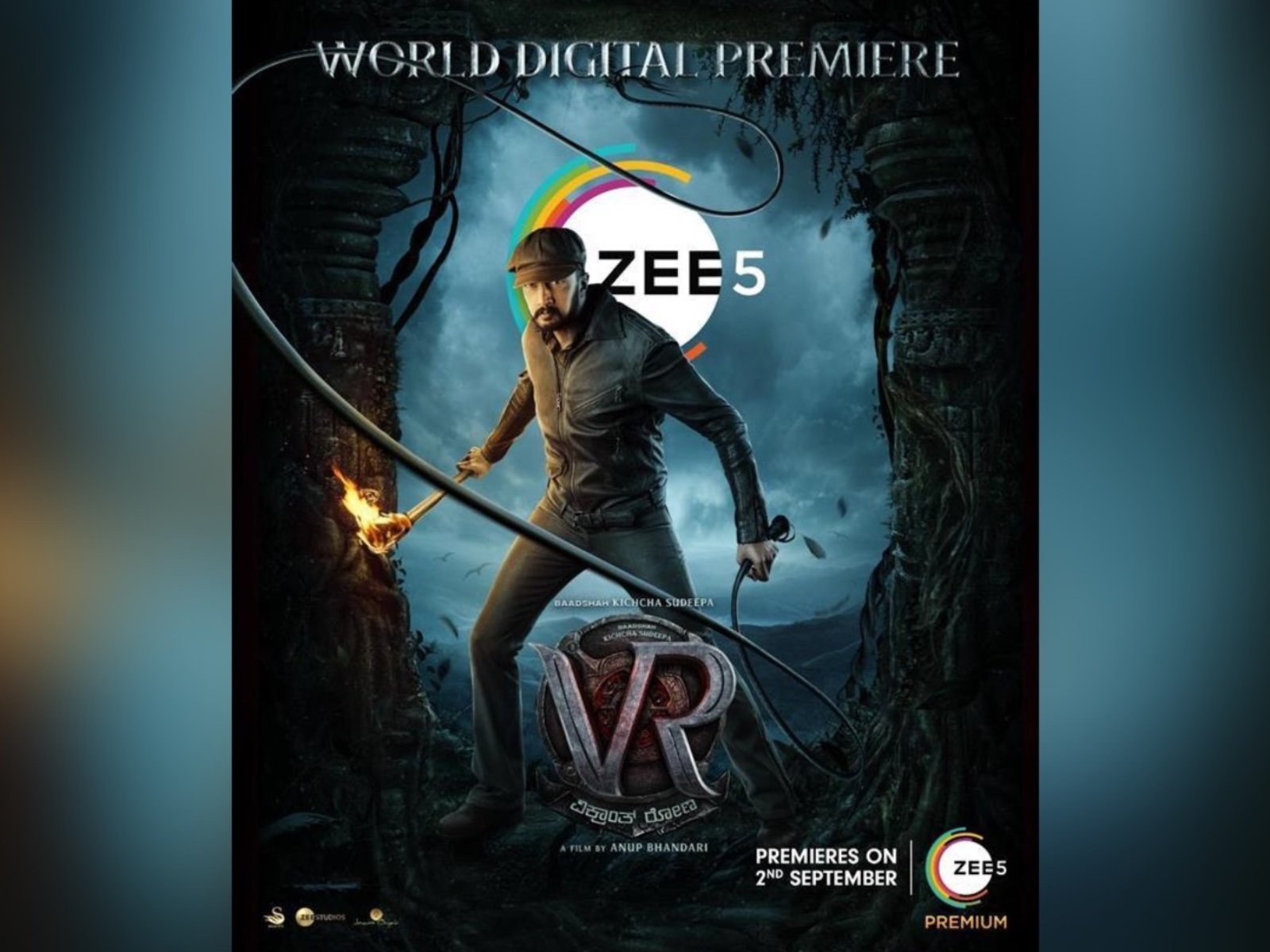 Zee5 gifts Vikrant Rona to fans on Sudeep's birthday