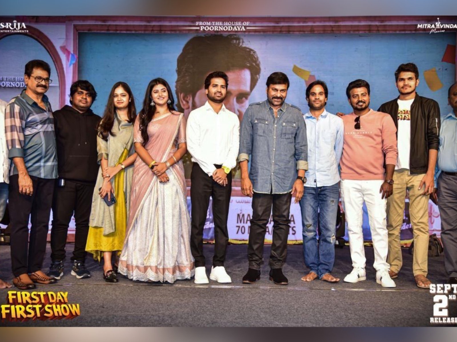 Megastar Chiranjeevi At FDFS Pre-Release Event