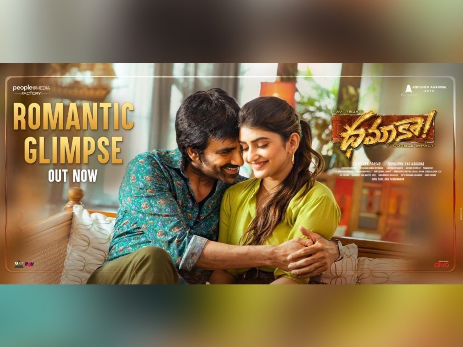 "DHAMAKA" Romantic Glimpse Out