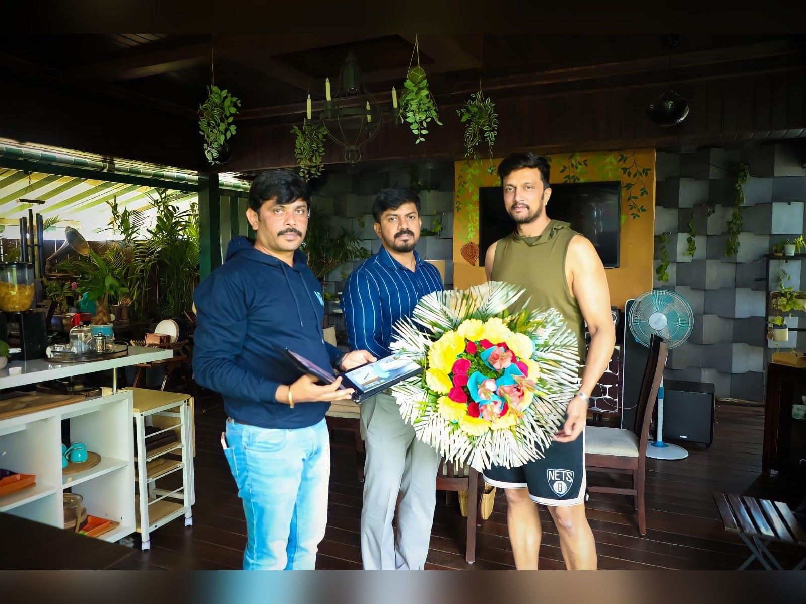 Indian postal service to release a Kiccha Sudeepa envelope