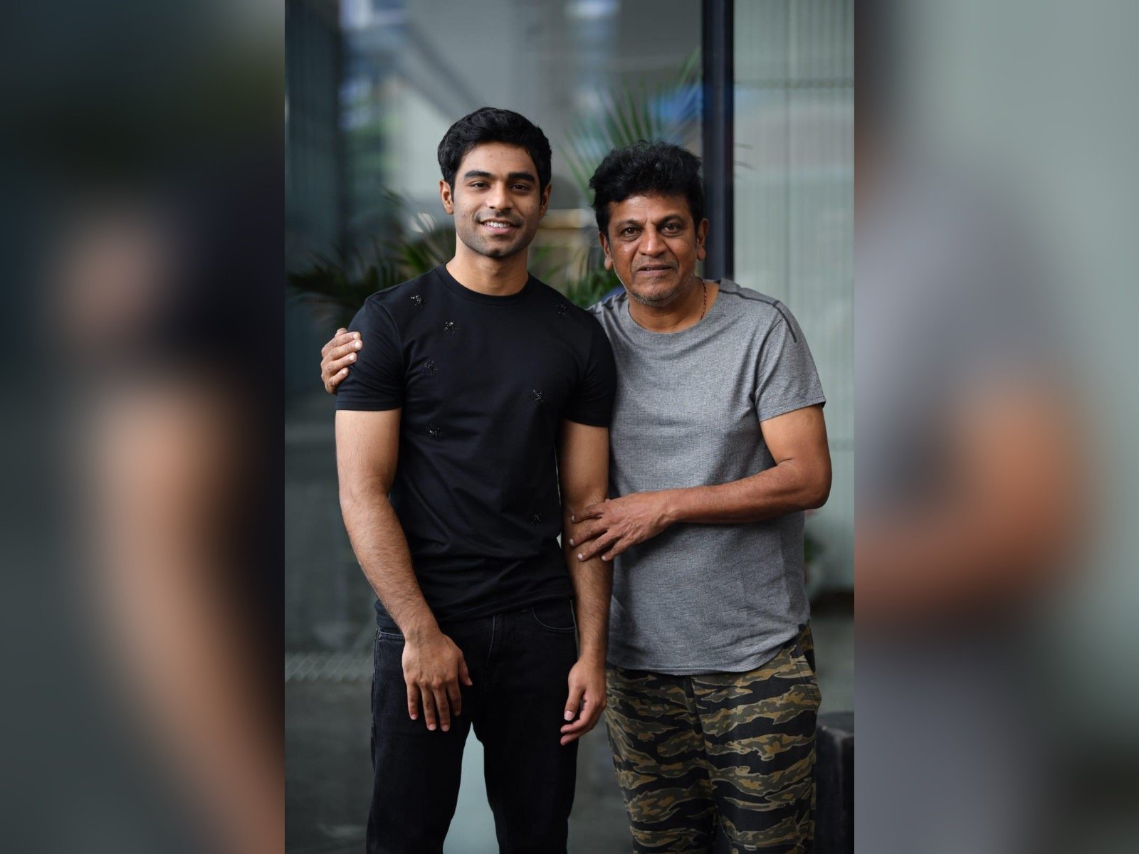 Sivanna pays surprise visit to Kireeti's set
