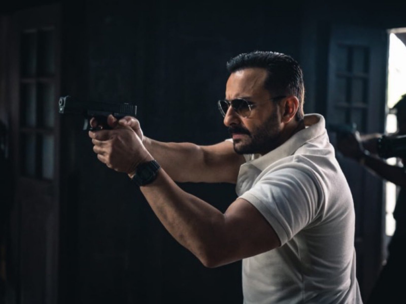 Playing an encounter specialist role in Vikram Vedha, Saif Ali Khan learned handling real guns