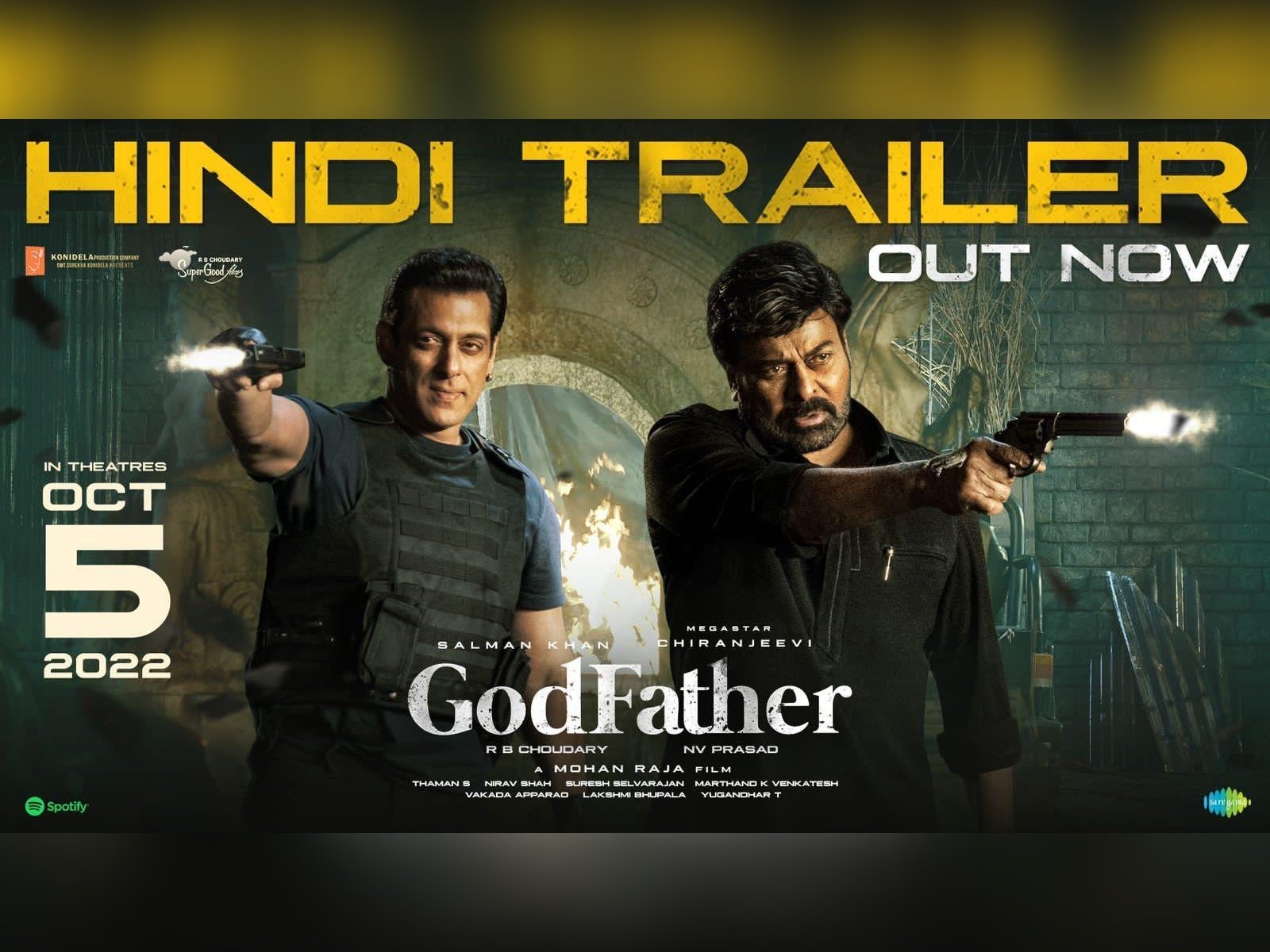 Hindi Theatrical Trailer Of GodFather Unveiled