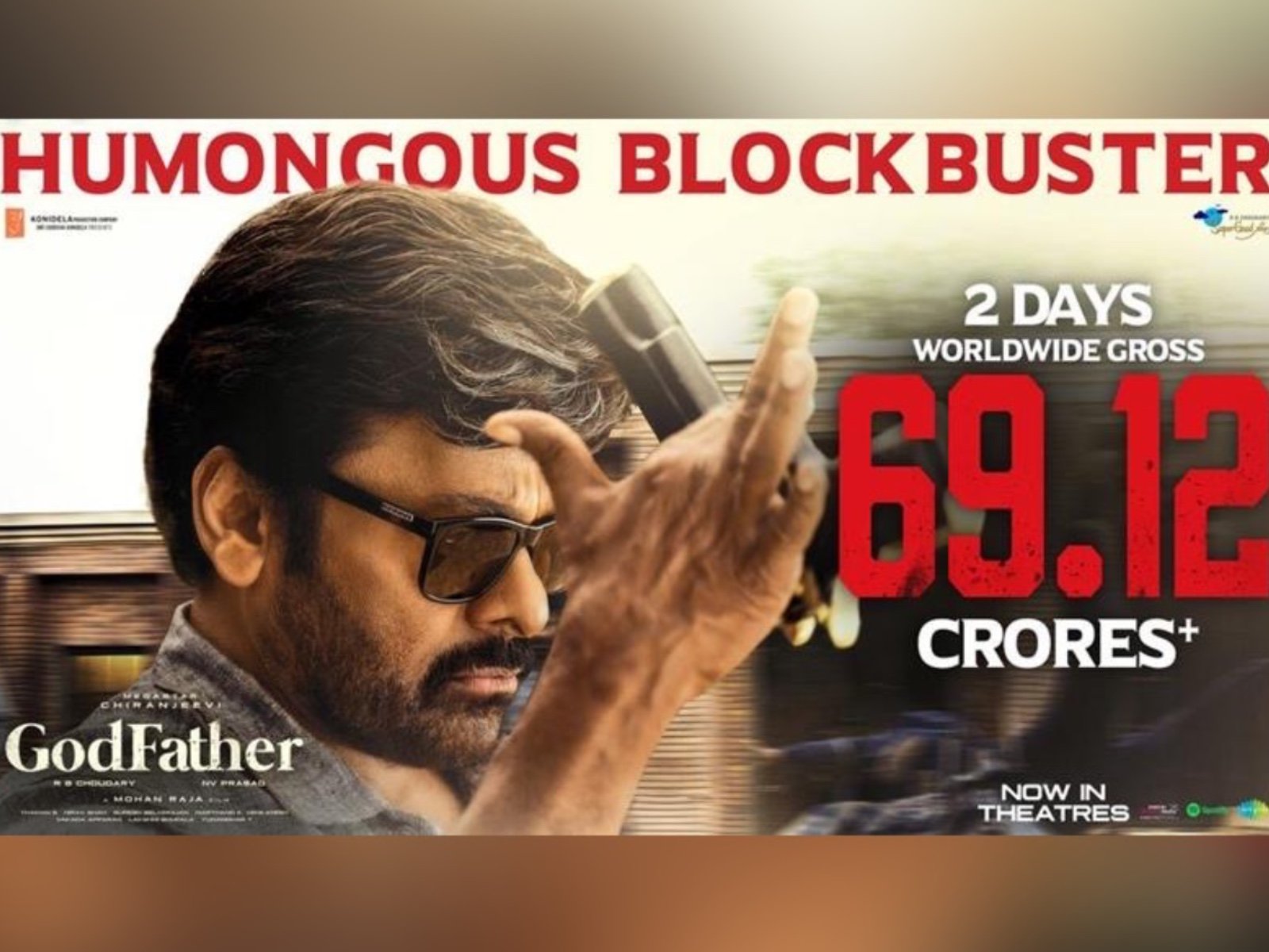 GodFather Collects 69 Cr Gross Worldwide In 2 Days