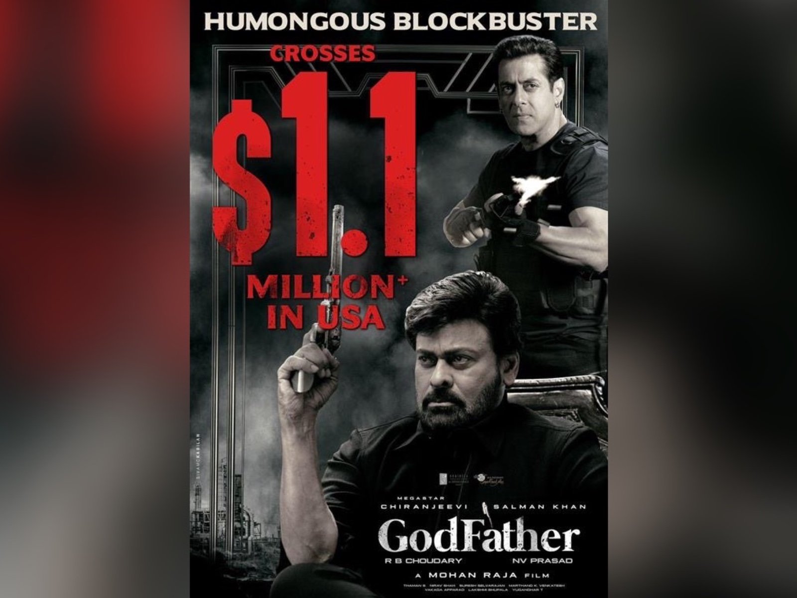 GodFather Breaches $1.1Million Mark In The USA
