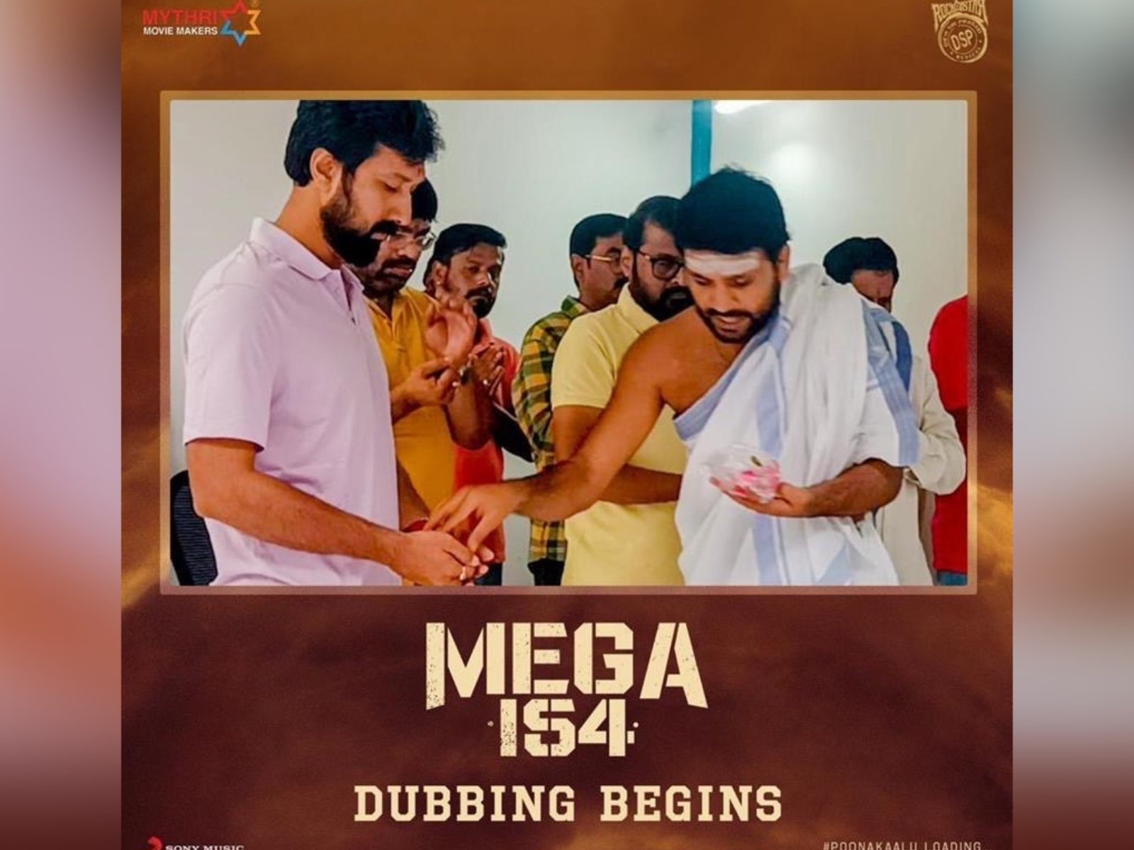 Mega154 Dubbing Begins
