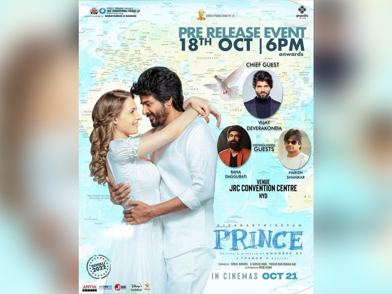 Pre-release Event Of Sivakarthikeyan’s Prince