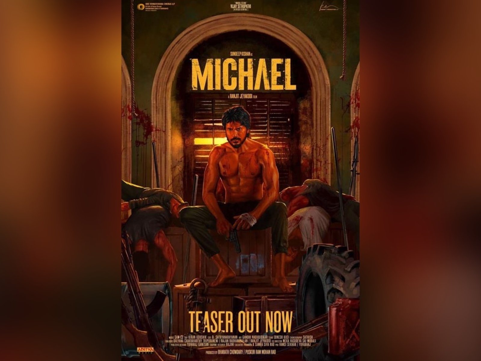 Sundeep Kishan’s Michael Teaser Unveiled