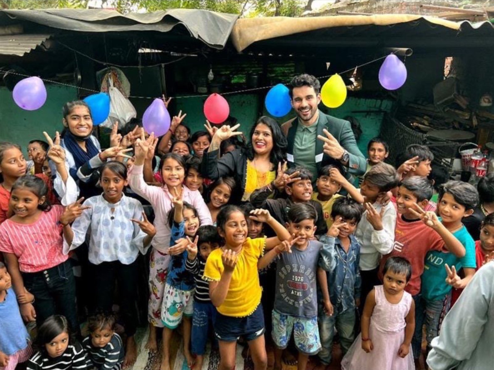 Abhishek Bajaj Celebrated His Birthday This Diwali With Underprivileged Kids