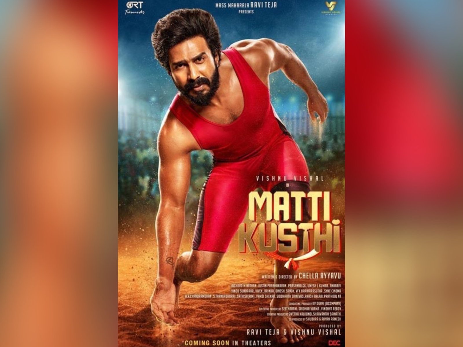 Ravi Teja Unveiled First Look of Matti Kusthi