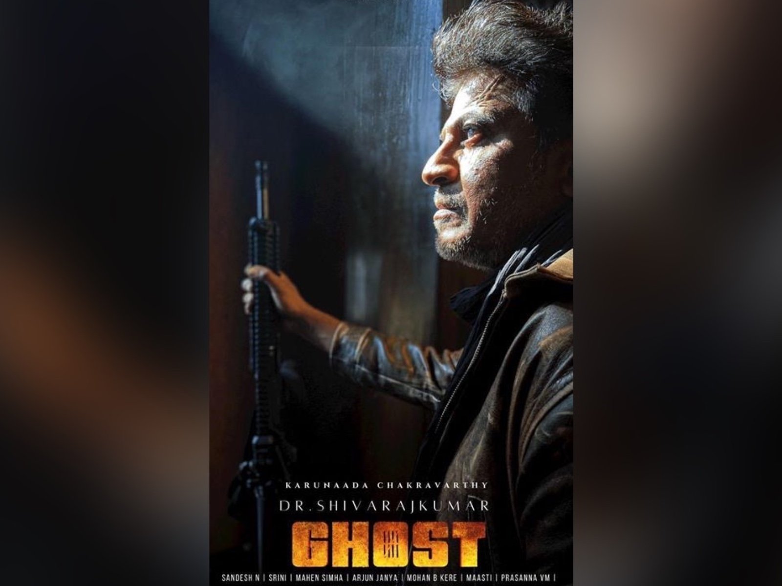 Brand New Poster Of Shiva Rajkumar's Pan India Project GHOST