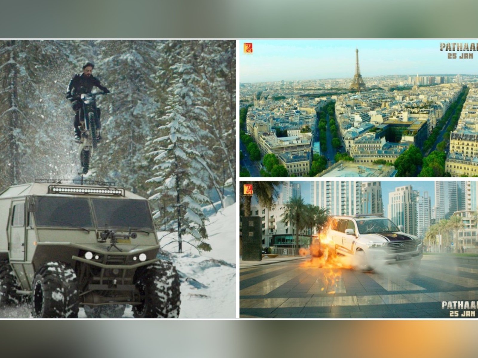 Pathaan’s Action Sequences Shot In 8 Countries