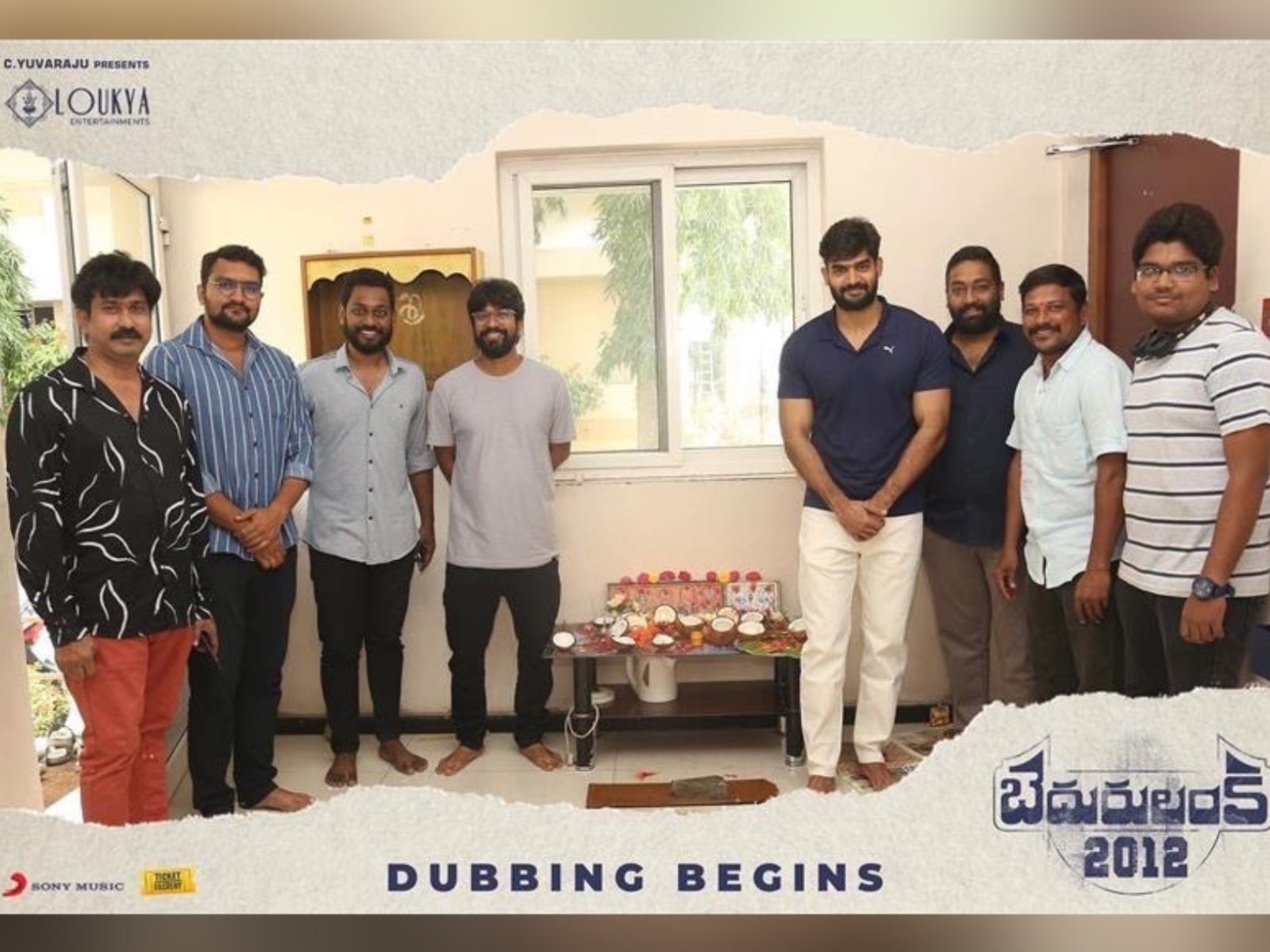 Actor Kartikeya’s Bedurulanka 2012 begins with an auspicious pooja