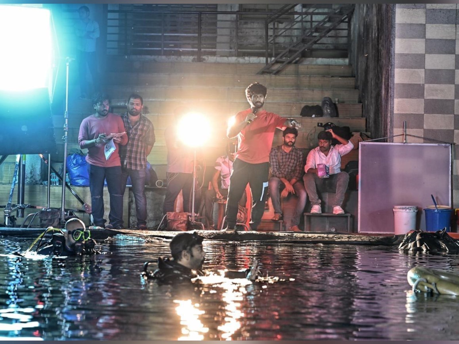 Prasanth Varma And Teja Sajja Shot An Underwater Sequence For Their Pan-India Movie HANU-MAN