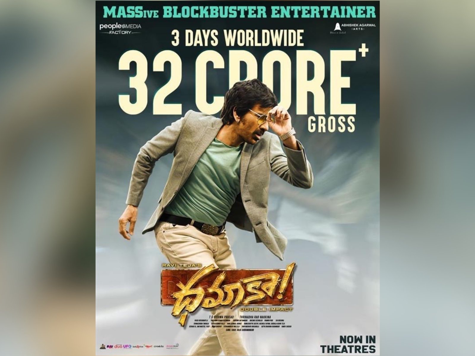 Dhamaka Collected 32 Cr Gross Worldwide In 3 Days
