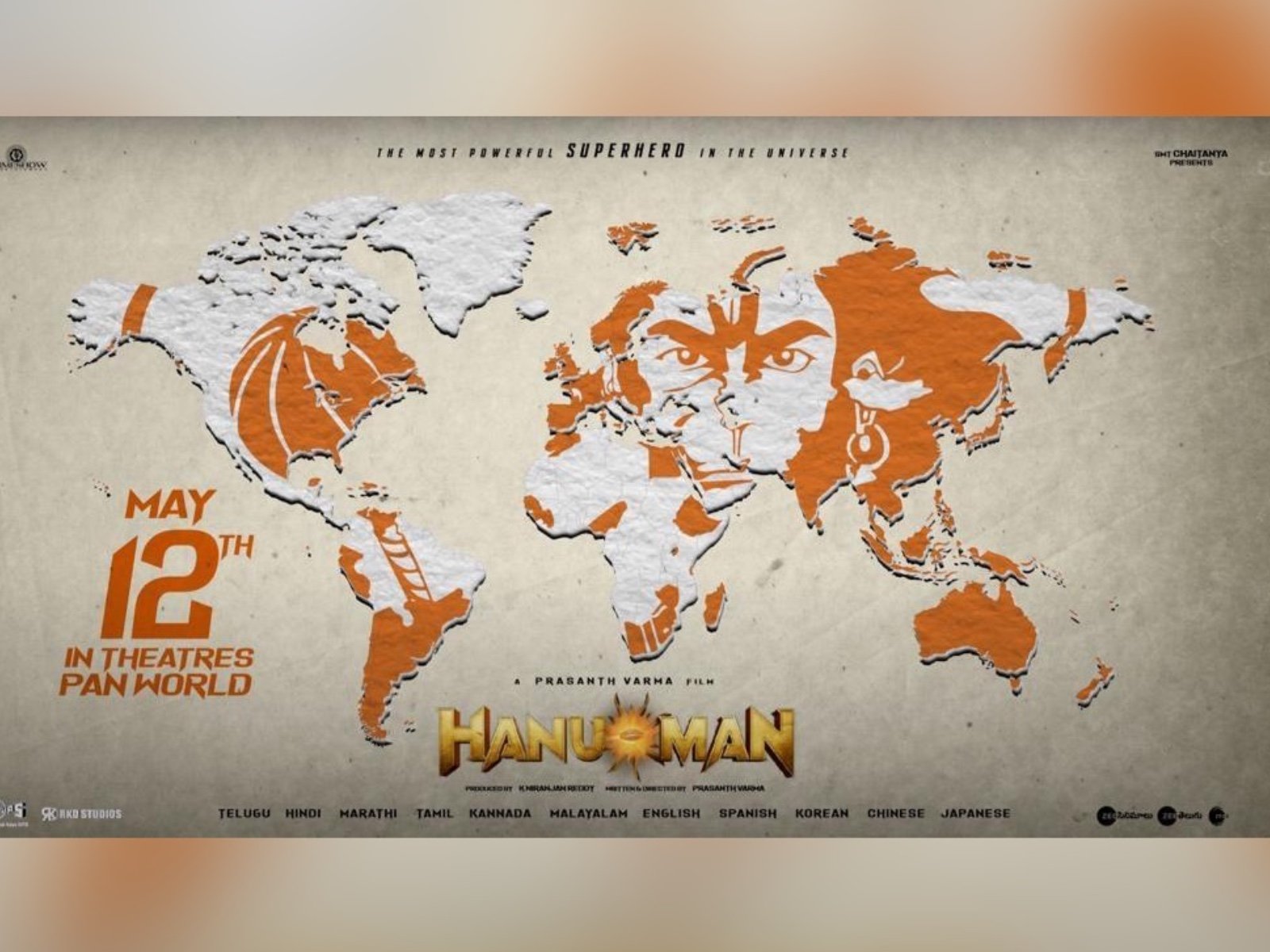 Prasanth Varma’s HANU-MAN To Have Pan World Release On May 12, 2023
