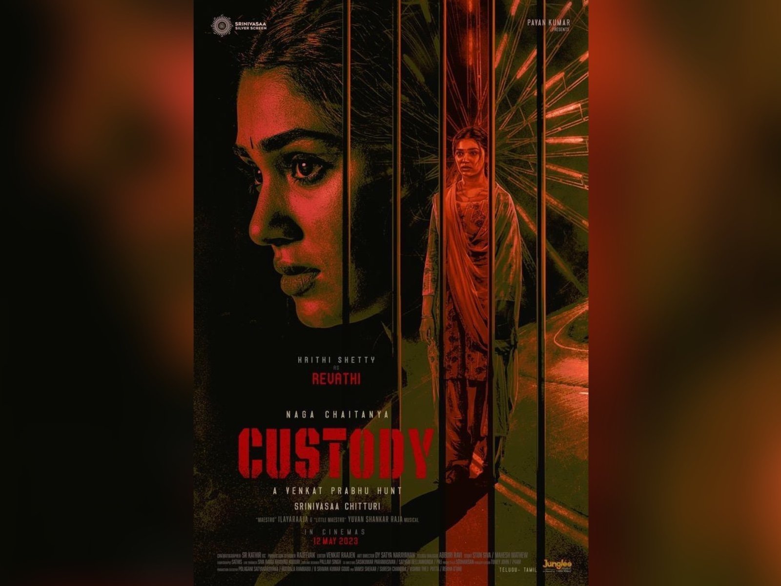Gorgeous Krithi Shetty introduced as Revathi from Naga Chaitanya‘s Bilingual Film Custody