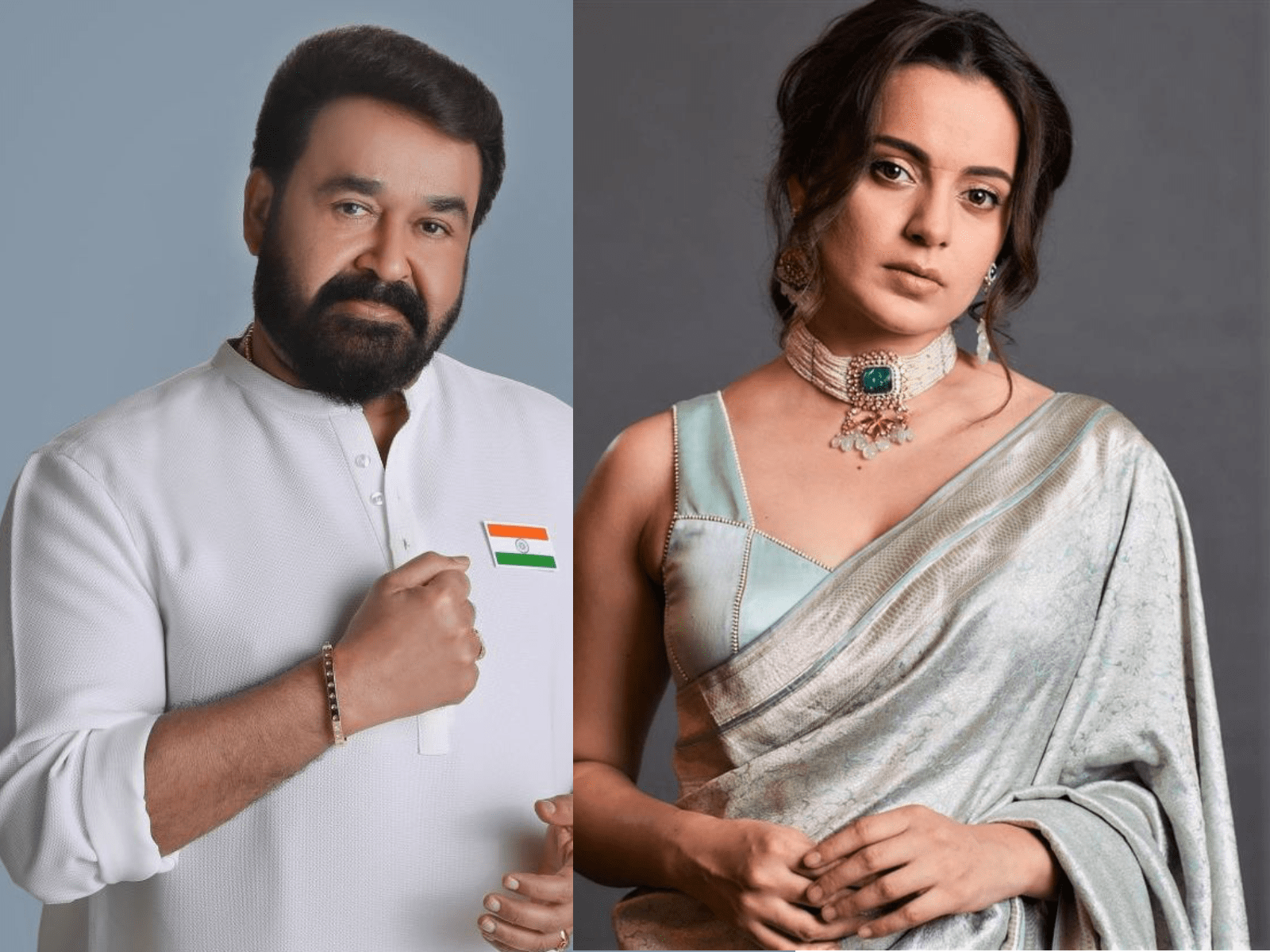 Superstar Mohanlal & Powerhouse Kangana Ranaut Sought After by Visionary Filmmakers Priyadarshan & Vivek Agnihotri for One Nation Mini-Series!