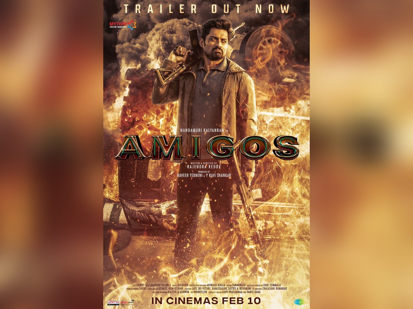 Intriguing Action Thriller 'Amigos' Trailer Now Available