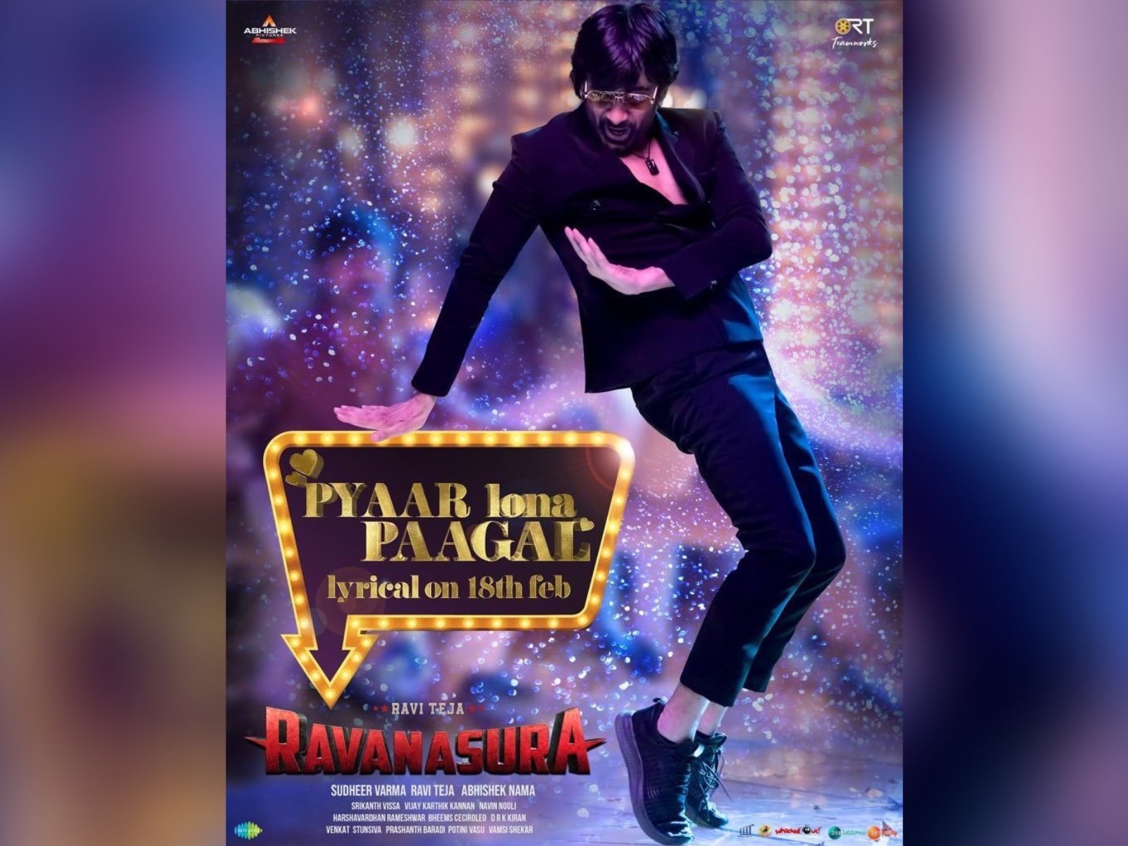Ravanasura Second Single Pyaar Lona Paagal Lyrical On February 18th