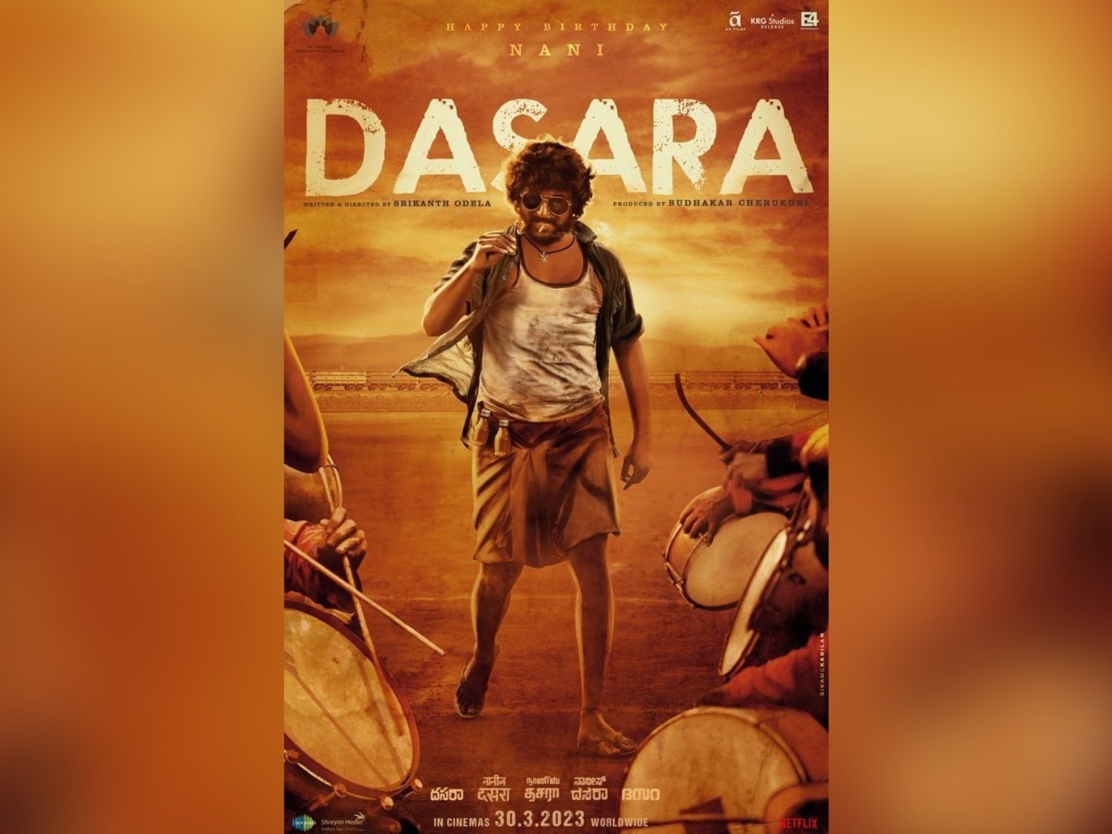 The Makers Of Dasara Released A Mass-appealing Poster