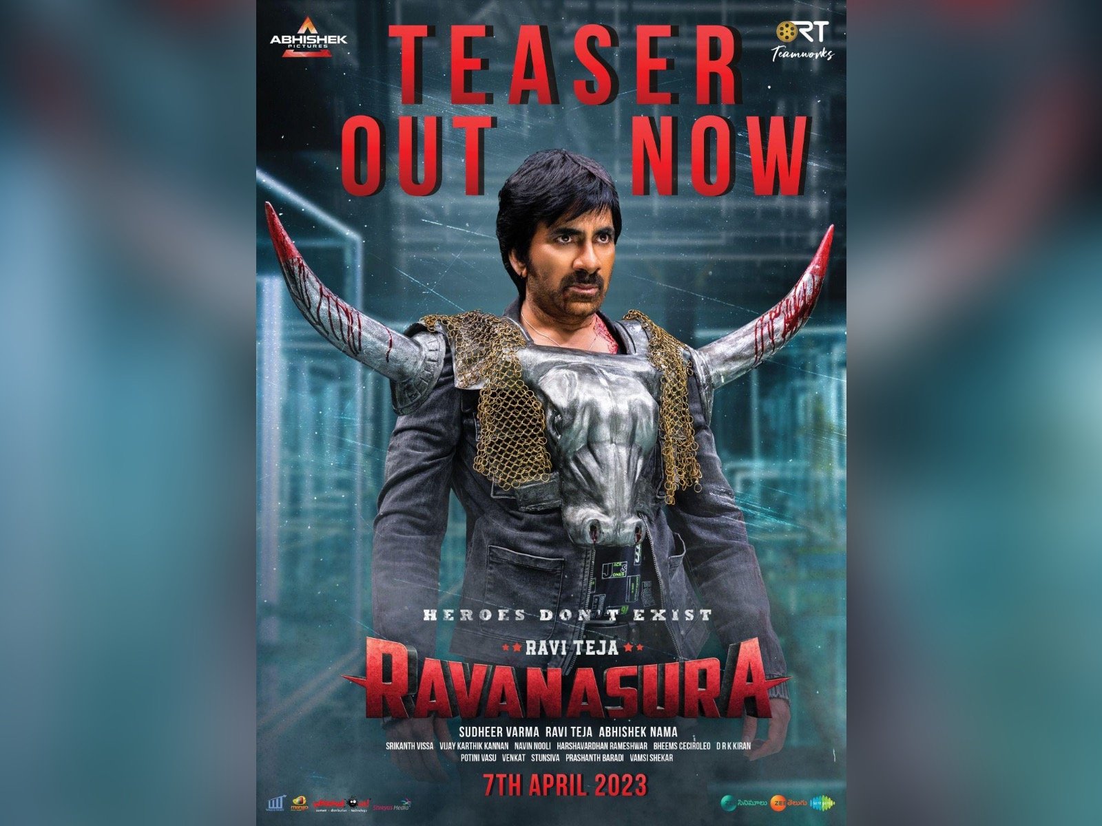 Ravanasura Stylish And Gripping Teaser Unleashed