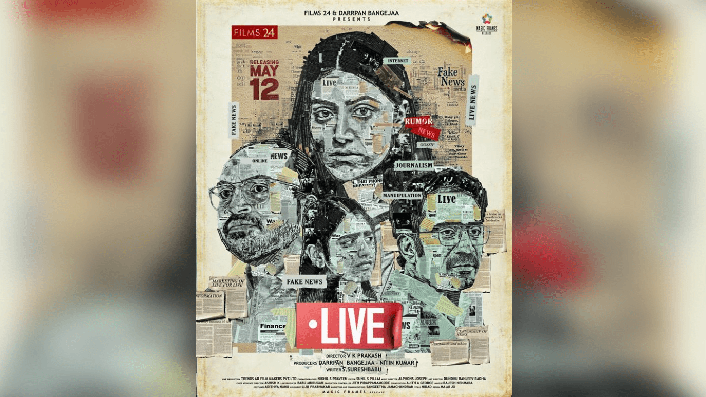 First Look Poster of 'Live', a Social Thriller, Garners Attention and Praise!
