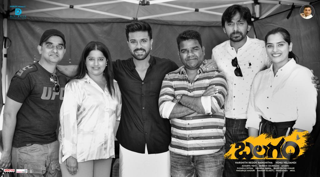 The team behind Balagam receives congratulations from global star Ram Charan.
