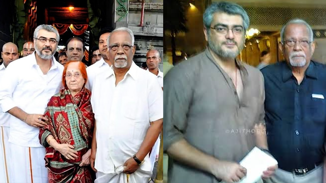 Kollywood Star Ajith Kumar Mourns the Sudden Demise of His Father