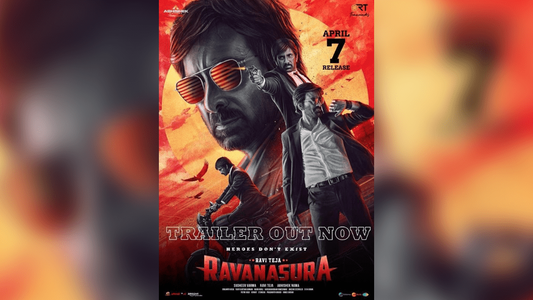 Mass Maharaja Ravi Teja's Ravanasura Trailer Promises an Edge-of-the-Seat Thriller!