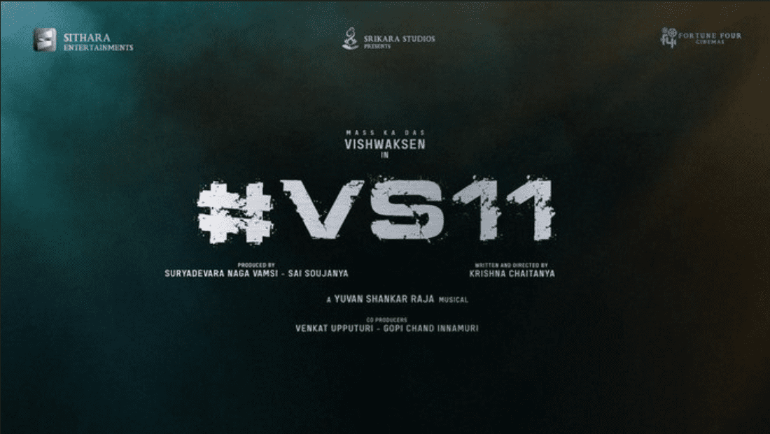 Vishwaksen's Next Film 'VS 11' Announced on His Birthday!