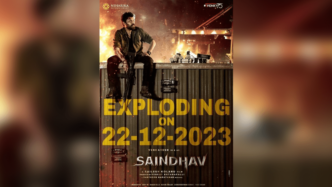 Saindhav: Victory Venkatesh's 75th Film with Pan-India Release Date Revealed!
