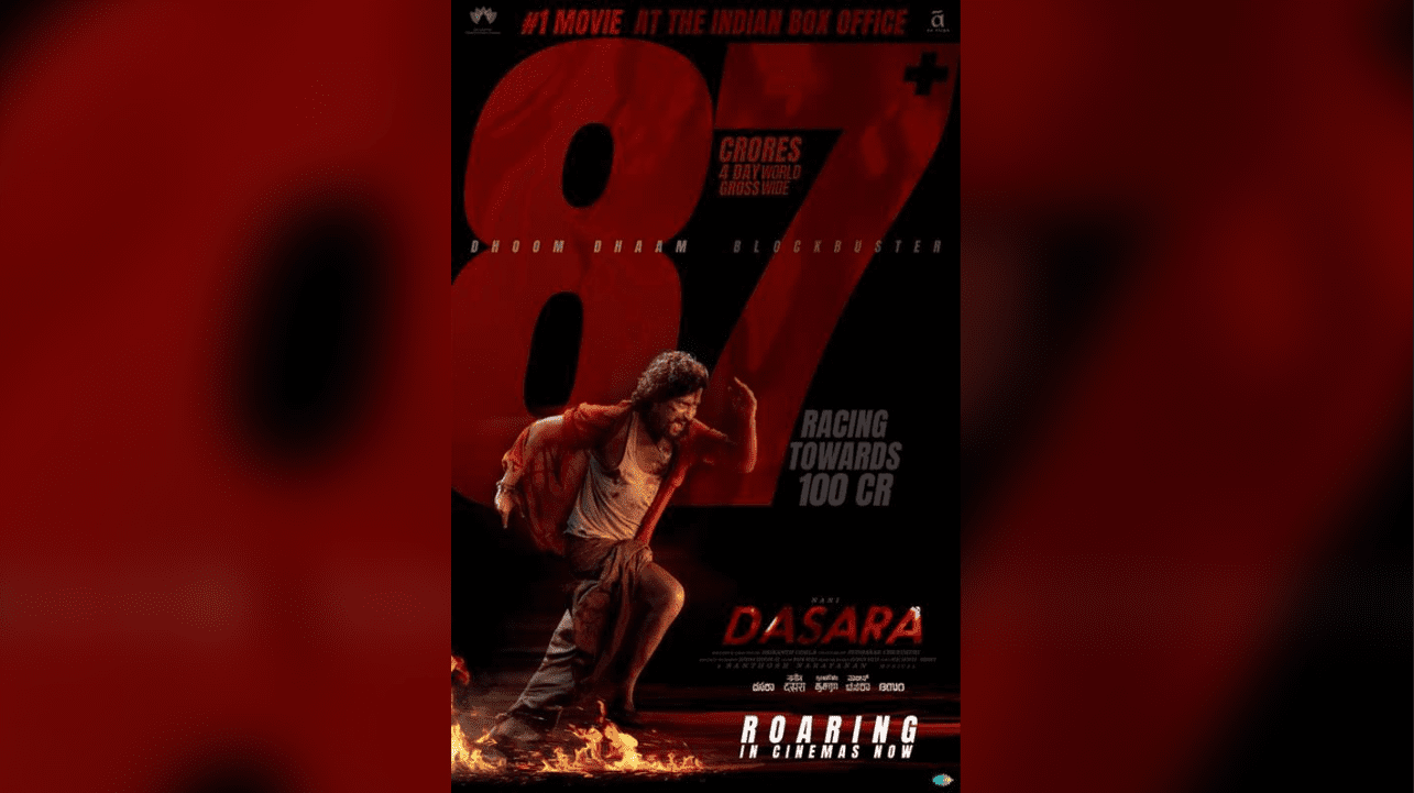 Natural Star Nani's 'Dasara' dominates domestic and overseas box office!
